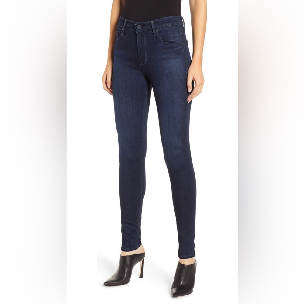 High Rise Skinny AG denim